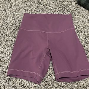 Lululemon Wunder Train Biker Shorts